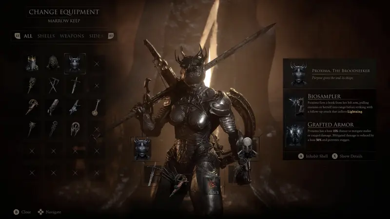 Shadow Assassin starter build concept screenshot